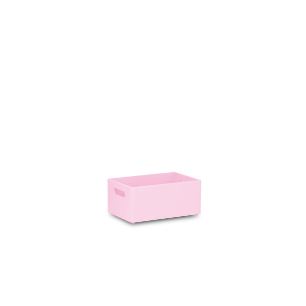 Skrzynka drewniana 30x20x13,5cm Light pink