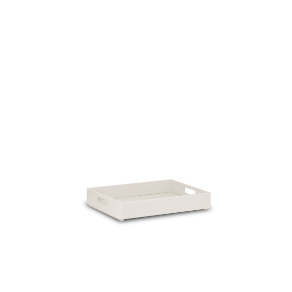 Skrzynka drewniana 40x30x6 cm  Signal white