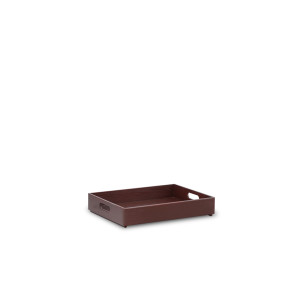 Skrzynka drewniana 40x30x6 cm Sepia brown