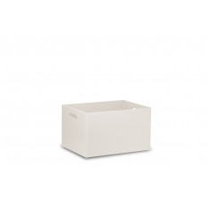 Skrzynka drewniana 40x30x23cm Signal white