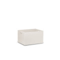 Skrzynka drewniana 40x30x23cm Signal white