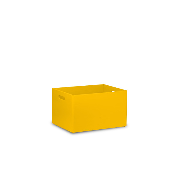 Skrzynka drewniana 40x30x23cm Signal yellow Skrzynka drewniana 40x30x23cm Signal yellow