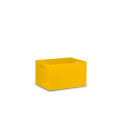 Skrzynka drewniana 40x30x23cm Signal yellow