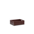 Skrzynka drewniana 40x30x13,5 cm Sepia brown