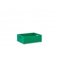 Skrzynka drewniana 40x30x13,5cm Mint green