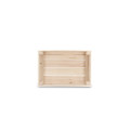 Skrzynka drewniana duża 46x31x25 cm Natural wood