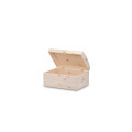 Kuferek drewniany 32x22x16cm cm  Natural wood