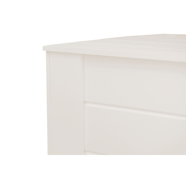 Kufer drewniany 77x40x50 cm Signal white