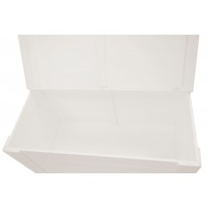 Kufer drewniany 77x40x50 cm Signal white