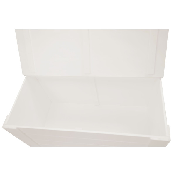 Kufer drewniany 77x40x50 cm Signal white