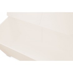 Kufer drewniany 77x40x50 cm Signal white