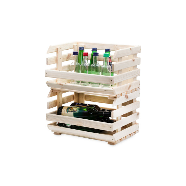 Skrzynka drewniana 39x30x23cm