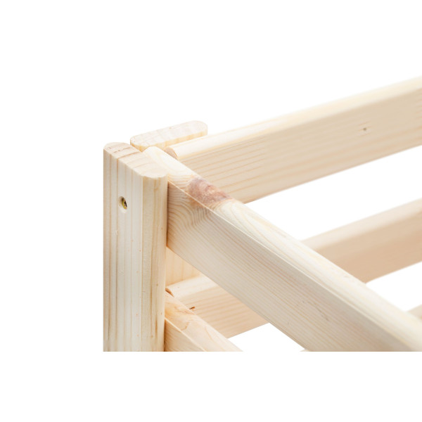 Skrzynka na ziemniaki drewniana 31x37x50 cm Natural wood