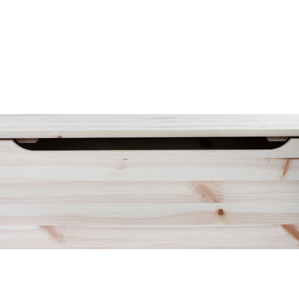 Kufer drewniany 90x48x51 cm Natural wood