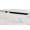 Kufer drewniany 90x48x51 cm Natural wood