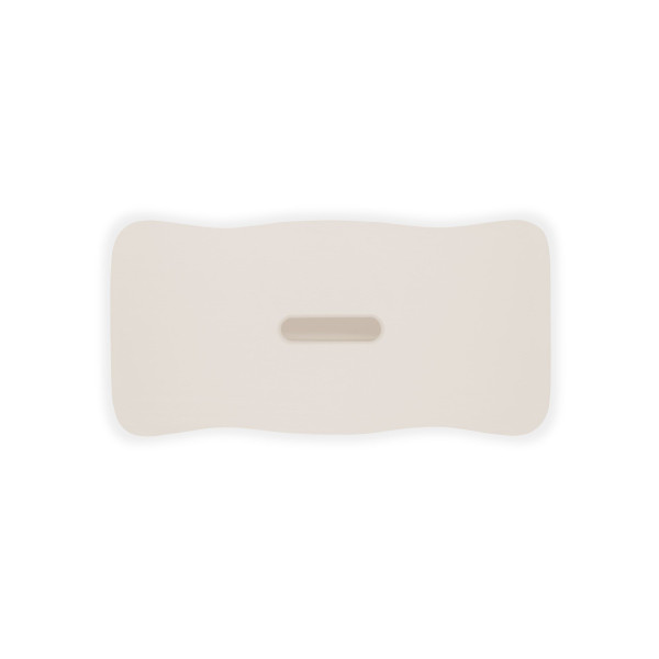 Stołek drewniany 38x18x21 cm Signal white