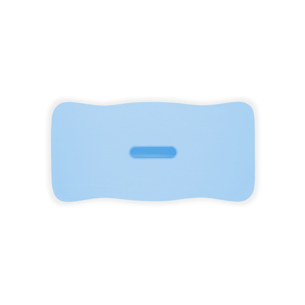 Niebieski stołek dziecięcy z drewna  38x18x21  Niebieski stołek dziecięcy z drewna  38x18x21