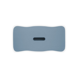 Stołek drewniany 38x18x21 cm Silver grey