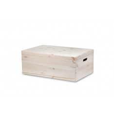 Skrzynka drewniana z deklem 60x40x23 cm Natural Wood