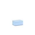 Skrzynka drewniana z deklem 30x20x13,5 cm Pastel blue