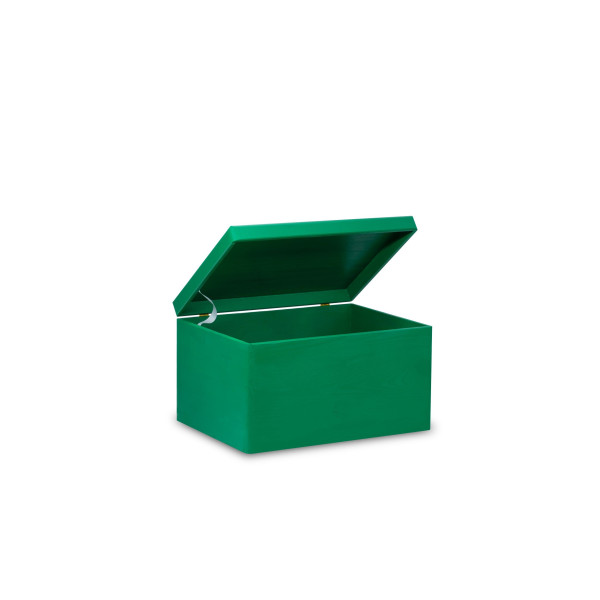 Skrzynka drewniana z deklem 40x30x23cm Mint green Skrzynka drewniana z deklem 40x30x23cm Mint green