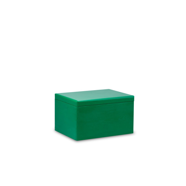 Skrzynka drewniana z deklem 40x30x23cm Mint green Skrzynka drewniana z deklem 40x30x23cm Mint green