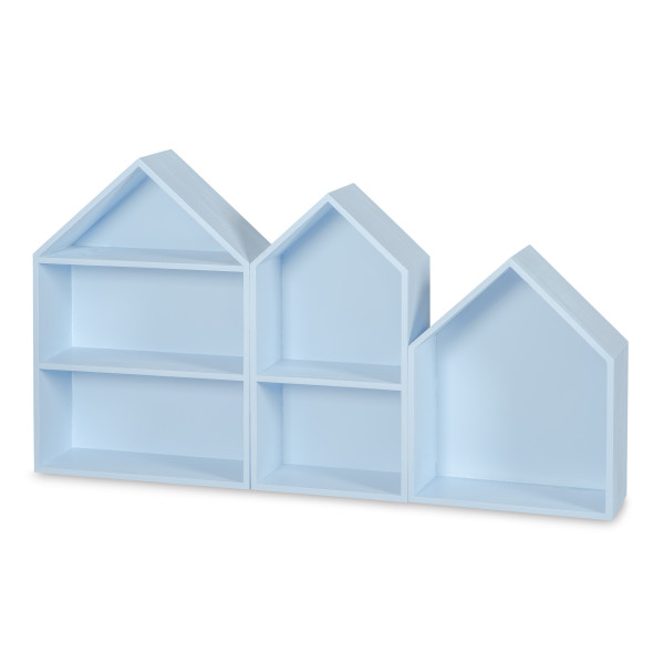 Półka domek drewniany II 22x12x41 /504205 Light pink