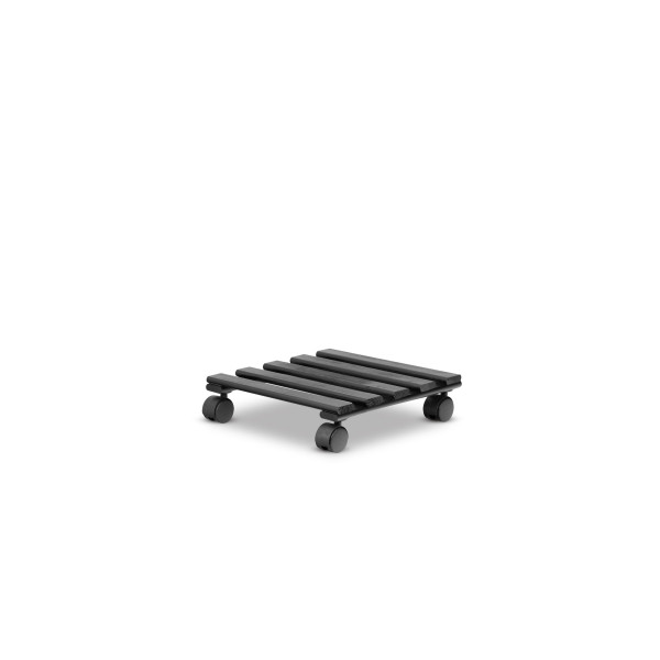 Podstawek drewniany kwadratowy 30x30x8 cm Jet black Podstawek drewniany kwadratowy 30x30x8 cm Jet black