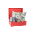 Skrzynka drewniana z deklem 40x30x13,5 cm Pure red