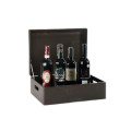 Skrzynka drewniana z deklem 40x30x13,5 cm Sepia brown