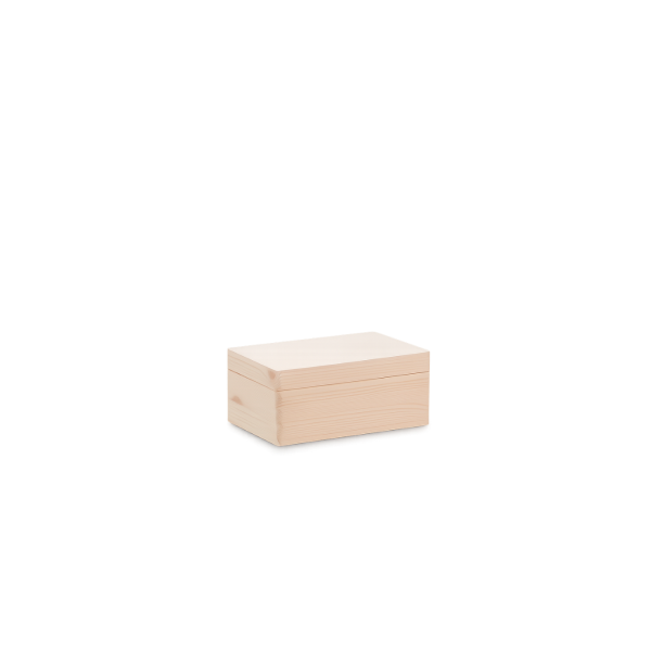 Skrzynka drewniana z deklem 20x15x10 /315300AC Bez uchwytów, dekiel ze sklejki Skrzynka drewniana z deklem 20x15x10 /315300AC Bez uchwytów, dekiel ze sklejki