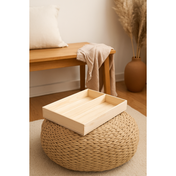 Taca drewniana 36x27x5 cm