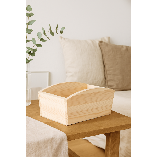 Doniczka drewniana 28x16x12 cm