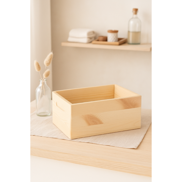 Skrzynka drewniana 29x21x13,5 cm Skrzynka drewniana 29x21x13,5 cm