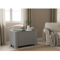 Kufer drewniany 77x40x50 cm Szary