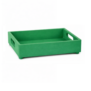 Skrzynka drewniana 30x20x7 cm Mint green