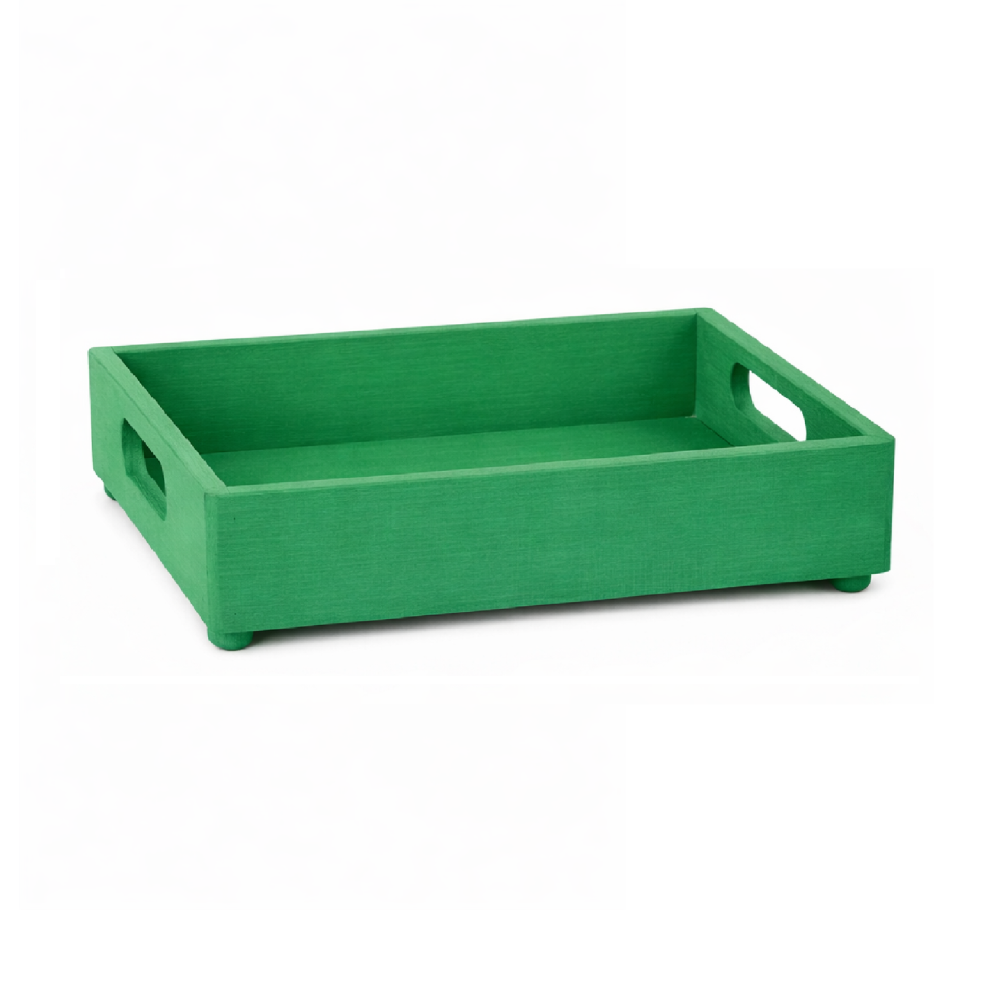 Skrzynka drewniana 30x20x7 cm Mint green