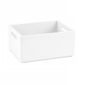 Skrzynka drewniana 30x20x13,5cm Signal white