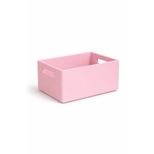 Skrzynka drewniana 30x20x13,5cm Light pink
