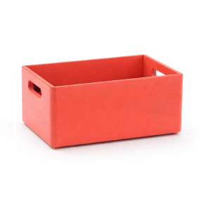 Skrzynka drewniana 30x20x13,5cm  Pure red