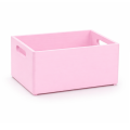 Skrzynka drewniana 30x20x13,5cm Light pink
