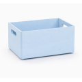 Skrzynka drewniana 30x20x13,5cm Pastel blue