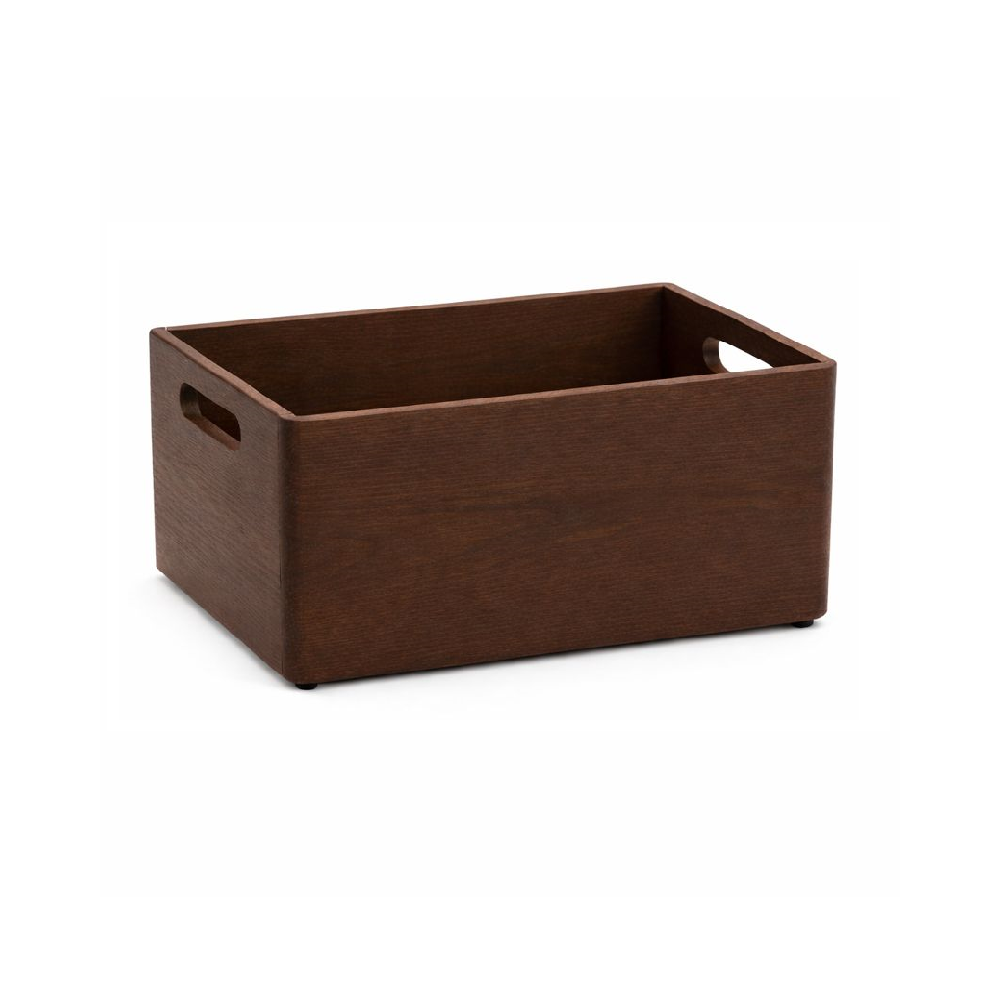 Skrzynka drewniana 30x20x13,5cm Sepia brown