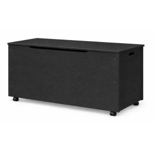 Drewniana skrzynia na zabawki / pojemnik do przechowywania z kółkami – 90x48x51 cm