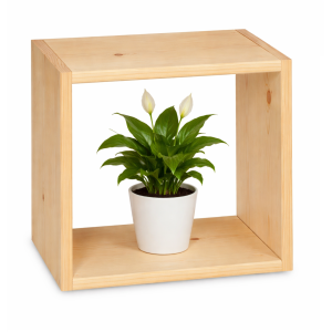 Regał drewniany modułowy mały 32x32x17 /576800