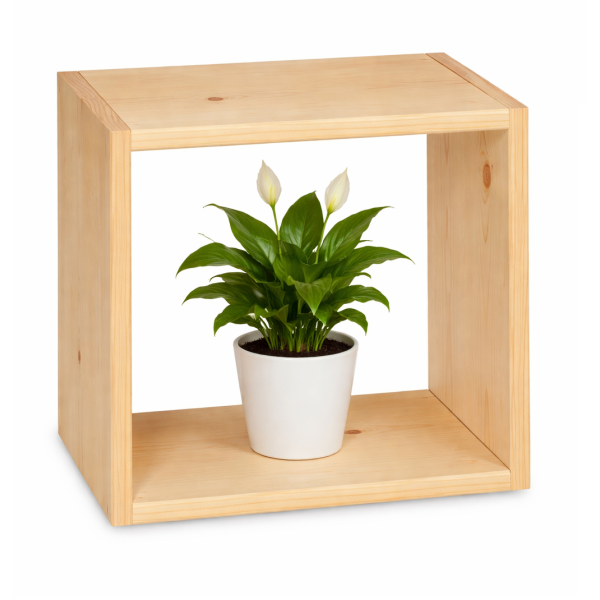 Regał drewniany modułowy mały 32x32x17 /576800