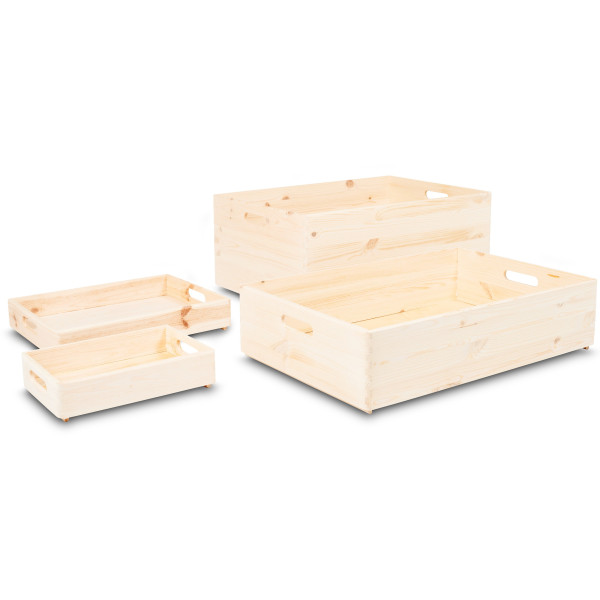 Skrzynka drewniana 30x20x7 cm