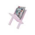 Gazetownik drewniany 34x32x35 cm Light pink
