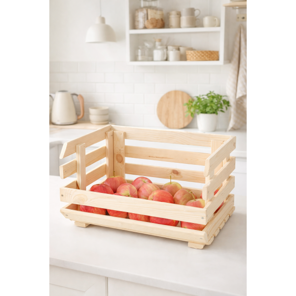 Warzywniaczek 40x30x30 cm z kółkami