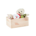 Skrzynka drewniana 25x16x11 cm Natural woodd